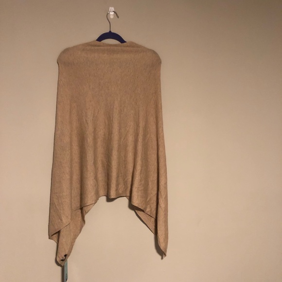 Sweaters | Camel Colored Cashmere Poncho | Poshmark